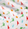 Picture of Amazon Basics Kid's Soft Easy-Wash Lightweight Microfiber 3-Piece Sheet Set, Toddler, Multi Color, Dinosaurs