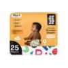 Picture of Hello Bello Premium Baby Diapers Size 3, 25 Count of Disposable, Extra-Absorbent, Hypoallergenic Baby Diapers with Snug and Comfort Fit, Alphabet Soup