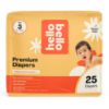 Picture of Hello Bello Diapers, Size 3 (14-24 lbs) Superstars, 25 Count of Premium Disposable Baby Diapers, Hypoallergenic with Soft, Cloth-Like Feel