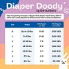 Picture of Hello Bello Premium Baby Diapers Size 2, 30 Count of Disposable, Extra-Absorbent, Hypoallergenic Diapers with Snug and Comfort Fit, Sleepy Sloth