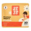 Picture of Hello Bello Diapers, Size 2 (10-16 lbs) Flower Child, 30 Count of Premium Disposable Baby Diapers, Hypoallergenic with Soft, Cloth-Like Feel