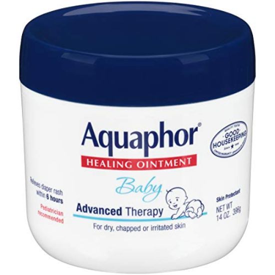 Picture of Baby Healing Ointment Advanced Therapy Skin Protectant, Dry Skin and Diaper Rash Ointment, 1 Pack of 14 Ounce