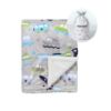 Picture of CREVENT Minky Baby Blanket for Girls Boys, Soft Plush Receiving Blanket for Newborns - 30x40 Inches (Vehicle)