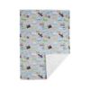 Picture of CREVENT Minky Baby Blanket for Girls Boys, Soft Plush Receiving Blanket for Newborns - 30x40 Inches (Vehicle)