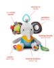 Picture of Skip Hop Bandana Buddies Baby Activity and Teething Toy with Multi-Sensory Rattle and Textures, Elephant