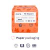 Picture of Pura Size 6 Eco-Friendly Diapers (29+ lbs) Totally Chlorine Free (TCF) Hypoallergenic, Soft Organic Cotton, Sustainable, up to 12 Hours Leak Protection, Allergy UK, 1 Packs of 18 Diapers