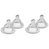 Picture of MAM Bottle Nipples Medium Flow Nipple Level 2, for 2+ Months, SkinSoft Silicone Nipples for Baby Bottles, Fits All MAM Bottles, 4 Pack