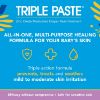 Picture of Triple Paste Multi-Purpose Baby Healing Ointment, 2 oz Tube, Diaper Rash Cream and Skin Protectant for Hands, Face and Bottom Treats, Soothes and Prevents with Zinc Oxide (Packaging May Vary)