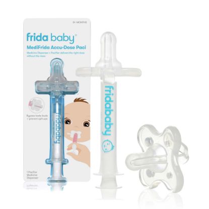 Picture of Frida Baby Medicine Dispenser, Medi Frida Baby Medicine Syringe & Accu-Dose Pacifier for Mess & Fuss Free Use