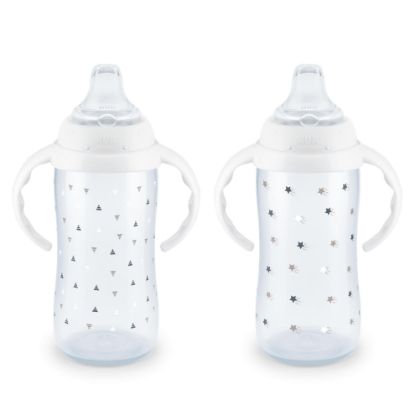 Picture of NUK Learner Cup, 6+ Months, Timeless Collection, Amazon Exclusive, 5 Oz, Pack of 2 - BPA Free, Spill Proof Sippy Cup