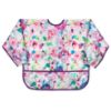 Picture of Bumkins Sleeved Bib for Girl or Boy, Baby and Toddler for 6-24 Mos, Essential Must Have for Eating, Feeding, Baby Led Weaning, Long Sleeve Mess Saving Food Catcher, Soft Fabric, Watercolors Floral