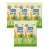 Picture of Earth's Best Organic Baby Food, Dissolvable Teething Snack for Babies 6 Months and Older, Garden Veggie Crunchy Sticks, .56 oz Pack (Pack of 5)
