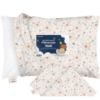 Picture of KeaBabies Toddler Pillowcase 13"x18" - Organic Cotton Toddler Pillowcase for Kids, Boys, Girls, Soft & Durable Cotton Cover for Miniature Sleepy Pillows, Cute Colors,Pillow Sold Separately(Flora Vale)