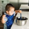 Picture of Tiny Twinkle Mess Proof Baby Bib - Waterproof & Lightweight Baby-Led Weaning Apron | 100% Recycled Polyester, Easy Clean & Machine Washable (Ocean Life, Small 6-24 Months)
