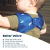 Picture of Tiny Twinkle Mess Proof Baby Bib - Waterproof & Lightweight Baby-Led Weaning Apron | 100% Recycled Polyester, Easy Clean & Machine Washable (Ocean Life, Small 6-24 Months)