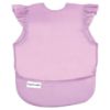 Picture of Tiny Twinkle Mess Proof Baby Bib - Waterproof & Lightweight Baby-Led Weaning Apron | 100% Recycled Polyester, Easy Clean & Machine Washable (Lilac, Small 6-24 Months)