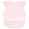 Picture of Tiny Twinkle Mess Proof Baby Bib - Waterproof & Lightweight Baby-Led Weaning Apron | 100% Recycled Polyester, Easy Clean & Machine Washable (Rose, Small 6-24 Months)