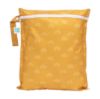 Picture of Bumkins Waterproof Wet Bag for Baby, Travel, Swim Suit, Cloth Diapers, Pump Parts, Pool, Gym Clothes, Toiletry, Strap to Stroller, Daycare, Zipper Reusable Bag, Wetdry Packing Pouch, Yellow