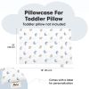 Picture of KeaBabies Toddler Pillowcase 13"x18" - Organic Cotton Toddler Pillowcase for Kids, Boys, Girls, Soft & Durable Cotton Cover for Miniature Sleepy Pillows,Cute Colors,Pillow Sold Separately(Space Drift)