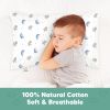 Picture of KeaBabies Toddler Pillowcase 13"x18" - Organic Cotton Toddler Pillowcase for Kids, Boys, Girls, Soft & Durable Cotton Cover for Miniature Sleepy Pillows,Cute Colors,Pillow Sold Separately(Space Drift)