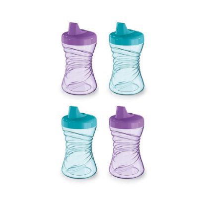 Picture of NUK Fun Grips Hard Spout Sippy Cup 10 oz. | Easy to Hold BPA Free Spill Proof Toddler Cup 4pk
