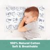 Picture of KeaBabies Toddler Pillowcase 13"x18" - Organic Cotton Toddler Pillowcase for Kids, Boys, Girls, Soft & Durable Cotton Cover for Miniature Sleepy Pillows, Cute Colors, Pillow Sold Separately(Alphamals)