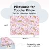 Picture of KeaBabies Toddler Pillowcase 13"x18" - Organic Cotton Toddler Pillowcase for Kids, Boys,Girls,Soft & Durable Cotton Cover for Miniature Sleepy Pillows,Cute Colors,Pillow Sold Separately(Dear Princess)