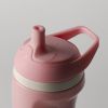 Picture of Tommee Tippee Insulated Sporty Bottle, 9oz, No Spill Toddler Water Bottle For 12 months +, Two-Piece Valve Helps Stop Spills, Pack of 2, Pink and Mint