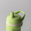 Picture of Tommee Tippee Insulated Sporty Bottle, 9oz, No Spill Toddler Water Bottle For 12 months +, Two-Piece Valve Helps Stop Spills, Pack of 2, Green and Red