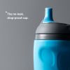 Picture of Tommee Tippee Insulated Sportee Bottle, for 12m+, 9oz, Pack of 2 Non-Spill Toddler Water Bottles, Orange and Blue, with Two-Piece Valve to Help Stop Spills, Bite-Resistant Spout and Easy-Hold Handle