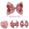 Picture of CÉLLOT 50 Pieces 4.5 Inch Hair Bows for Girls Clips Grosgrain Ribbon Boutique Hair Bow Alligator Clips For Girls Teens Toddlers Kids in Pairs