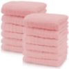 Picture of Cute Castle 12 Pack Muslin Baby Washcloths - Large 12'' by 12'' - Ultra Soft 100% Cotton - Super Absorbent Burp Cloths for Unisex, Boy, Girl -Pink