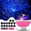 Picture of MOKOQI Star Projector, Night Light Lamp Fun Gifts for 1-4-6-14 Year Old Girls and Boys Rotating Star Sky Moon Light Projector for Kids Bedroom Decor -Pink