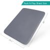 Picture of Biloban Pack and Play Sheets Fitted, 2 Pack Pack and Play Sheet Fits for Graco Pack n Play Mattress, Neutral Playard Sheets for Baby Boys and Girl, Grey & Navy, 38”X 26”