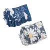 Picture of ALVABABY 2pcs Cloth Diaper Wet Dry Bags Waterproof Reusable with Two Zippered Pockets Travel Beach Pool Daycare Soiled Baby Items Yoga Gym Bag for Swimsuits or Wet Clothes L12208