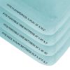 Picture of Biloban Pack and Play Sheets Fitted, 2 Pack Pack and Play Sheet Fits for Graco Pack n Play Mattress, Neutral Playard Sheets for Baby Boys and Girl, White & Aqua, 38”X 26”