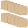 Picture of Baby Washcloths -100% Cotton Muslin Soft Baby Bath Wash Cloths and Absorbent Baby Wipes for Newborns Kids Girls and Boys - 12 Pack, 12x12 Inches - Brown