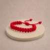 Picture of Red Bracelet for Babies, Baby Girl and Baby boy. Protection Amulet for baby. String for Good Luck and The Evil Eye. Infant Bracelet for baby color red,blue,pink black (Red bracelet)