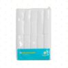 Picture of Spasilk Washcloth Wipes Set for Newborn Boys and Girls, Soft Terry Washcloth Set, Pack of 20, White