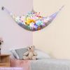 Picture of Basumee Stuffed Animals Net or Hammock with LED Light Hanging Toy Net Hammock for Stuffed Animals Storage Stuff Animals Hammocks for Nursery Kids Room with Remote Control, 8 Kinds of Lights(Pack of 1)