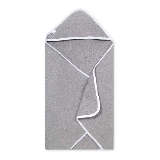 Picture of Burt's Bees Baby - Hooded Towels, Absorbent Knit Terry, Super Soft Single Ply, 100% Organic Cotton