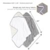 Picture of Burt's Bees Baby - Hooded Towels, Absorbent Knit Terry, Super Soft Single Ply, 100% Organic Cotton