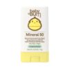 Picture of Sun Bum Baby Bum Mineral SPF 50 Sunscreen Stick - Hawaii 104 Act Compliant (Without Octinoxate & Oxybenzone) - UVA/UVB Face and Body Protection - Unscented for Sensitive Skin - Travel Size 0.45 Oz