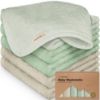 Picture of 6-Pack Baby Washcloths - Soft Viscose from Bamboo Washcloth, Baby Wash Cloths for Newborn, Kids, Bath Baby Towels, Face Towel, Face Cloths for Washing Face (Hills)