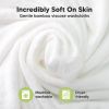 Picture of 6-Pack Baby Washcloths - Soft Viscose from Bamboo Washcloth, Baby Wash Cloths for Newborn, Kids, Bath Baby Towels, Face Towel, Face Cloths for Washing Face (White)