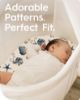 Picture of Bassinet Sheets for Baby Boy Girl, TotBasic Buttery Soft Universal Bassinet Fitted Sheet, Compatible with Halo, Mika Micky, Baby Delight, Dream On Me, Maxi COSI and More Bassinet Mattress(Ocean&Zoo)