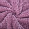 Picture of Fuzzy Blanket or Fluffy Blanket for Baby, Soft Warm Cozy Coral Fleece Toddler, Infant or Newborn Receiving Blanket for Crib, Stroller, Travel, Decorative (28Wx40L, XS-Burgundy)