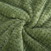 Picture of Fuzzy Blanket or Fluffy Blanket for Baby, Soft Warm Cozy Coral Fleece Toddler, Infant or Newborn Receiving Blanket for Crib, Stroller, Travel, Decorative (28Wx40L, XS-Olive Green)