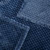 Picture of Fuzzy Blanket or Fluffy Blanket for Baby, Soft Warm Cozy Coral Fleece Toddler, Infant or Newborn Receiving Blanket for Crib, Stroller, Travel, Decorative (28Wx40L, XS-Smoked Blue)