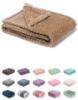 Picture of Fuzzy Blanket or Fluffy Blanket for Baby, Soft Warm Cozy Coral Fleece Toddler, Infant or Newborn Receiving Blanket for Crib, Stroller, Travel, Decorative (28Wx40L, XS-Coffee)